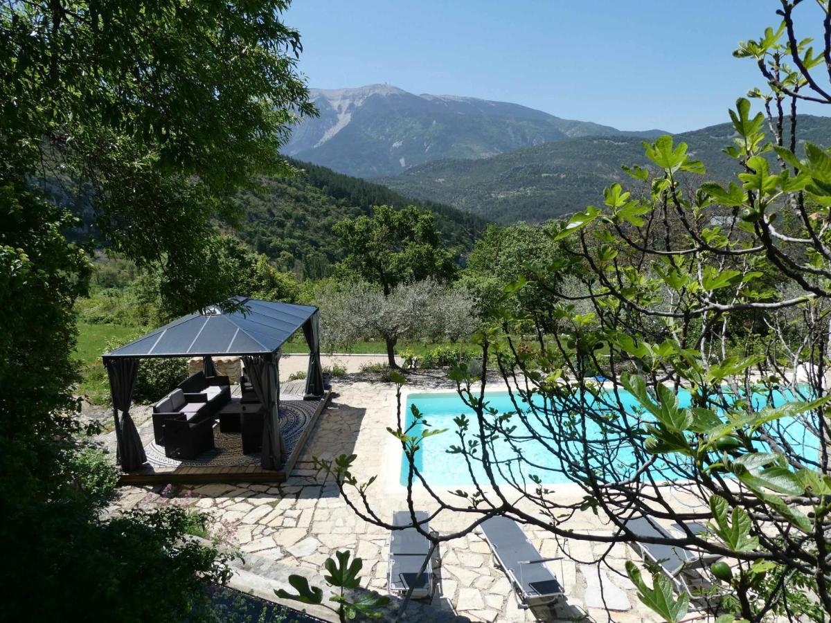 Font Nouvelle Maison De Charme Drome Provencale, 6 Ou 10 Personnes Avec Piscine Plaisians Kültér fotó