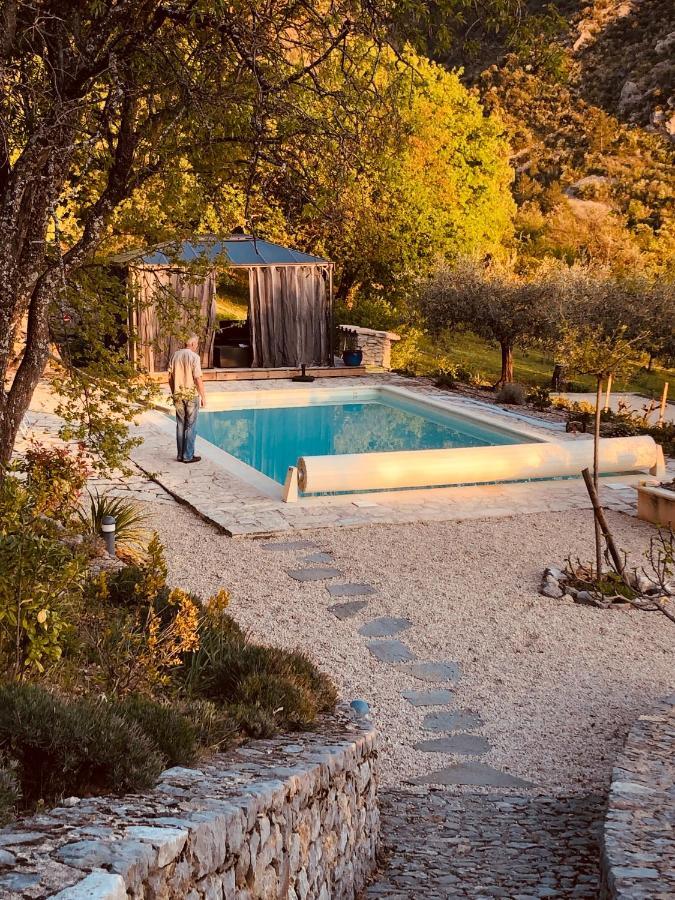 Font Nouvelle Maison De Charme Drome Provencale, 6 Ou 10 Personnes Avec Piscine Plaisians Kültér fotó