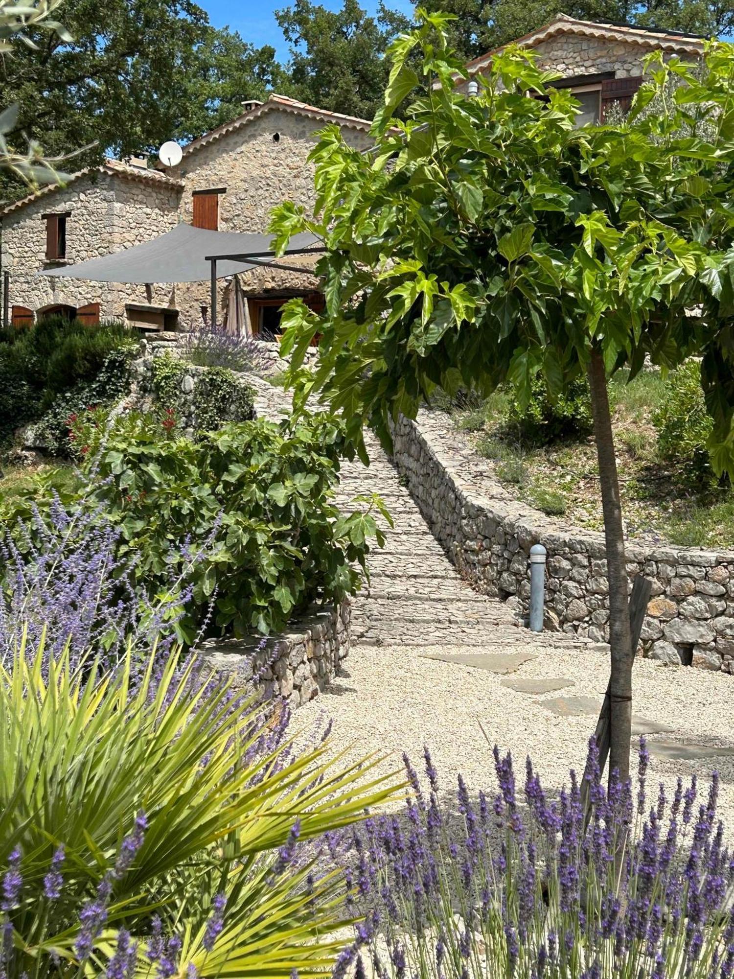 Font Nouvelle Maison De Charme Drome Provencale, 6 Ou 10 Personnes Avec Piscine Plaisians Kültér fotó